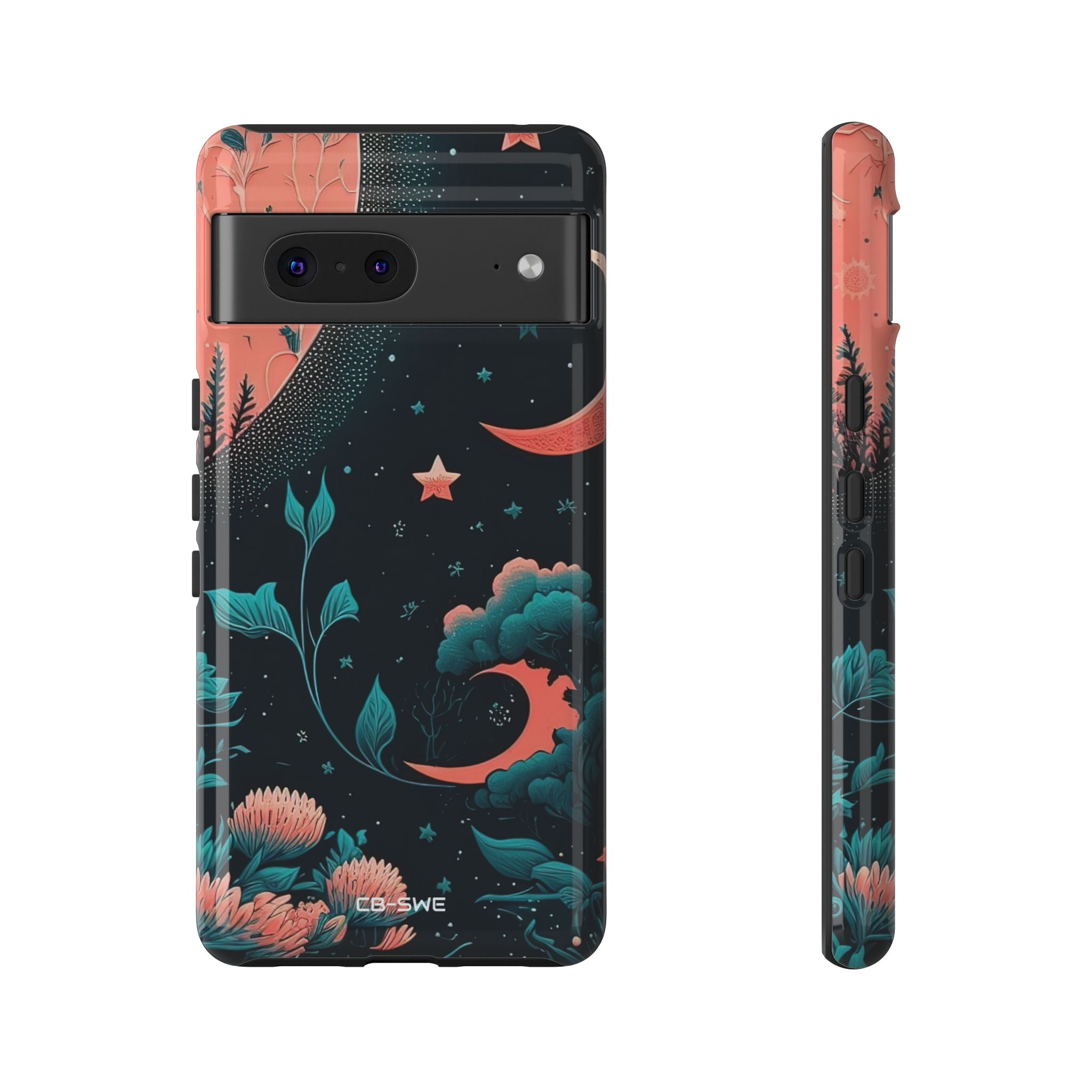 Cosmic Floral Dreams - Google Pixel Case