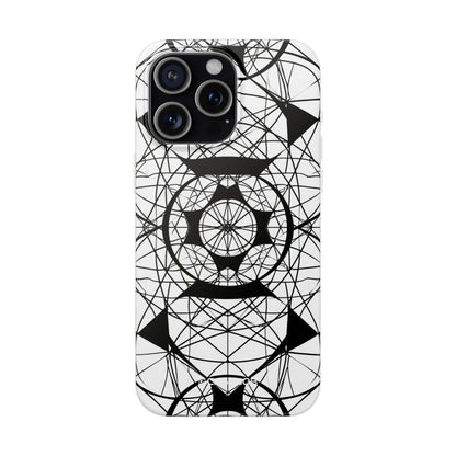 Geometric Hypnosis | Flexible Phone Case for iPhone