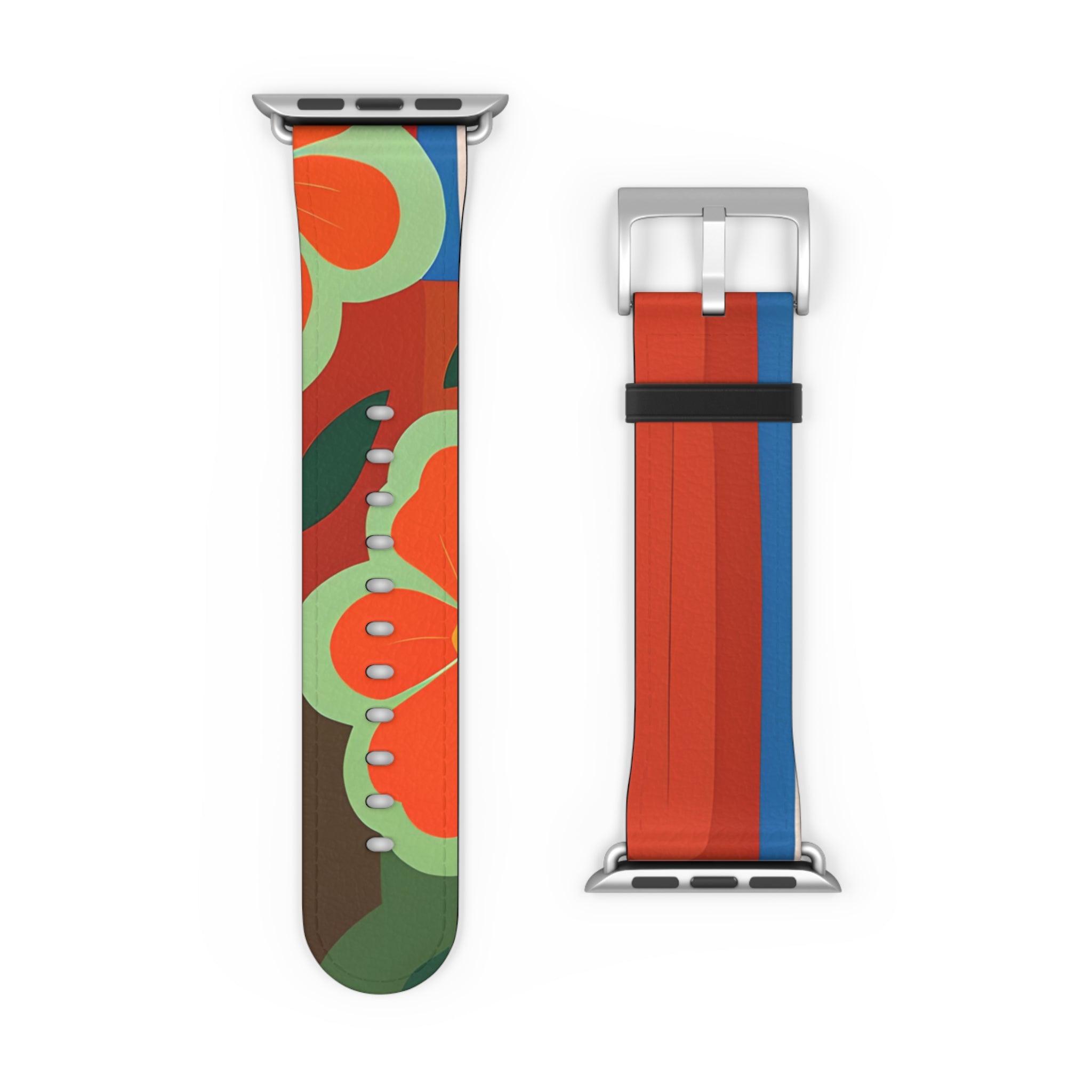 Orange Blossom Mosaic - Watch Band