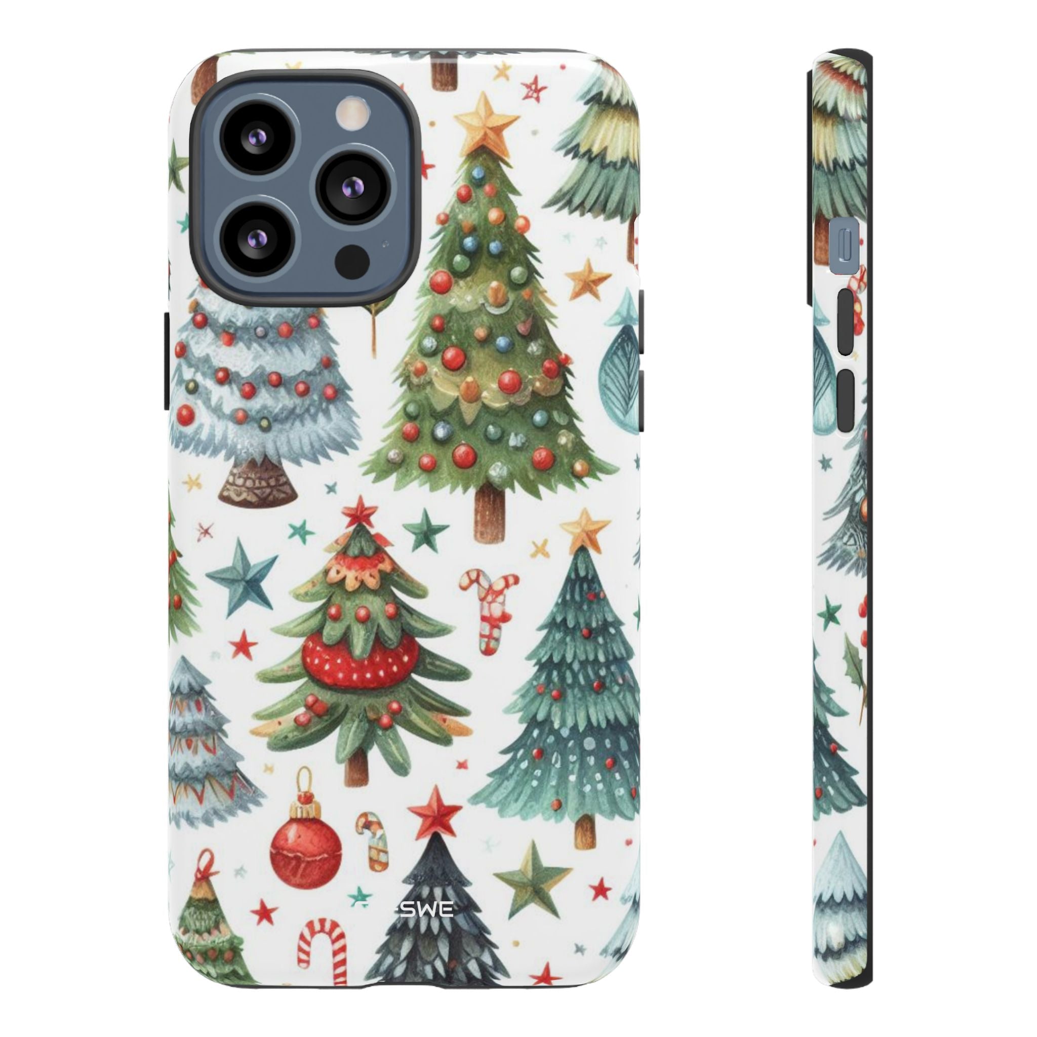 Whimsical Trees Dance - iPhone Case