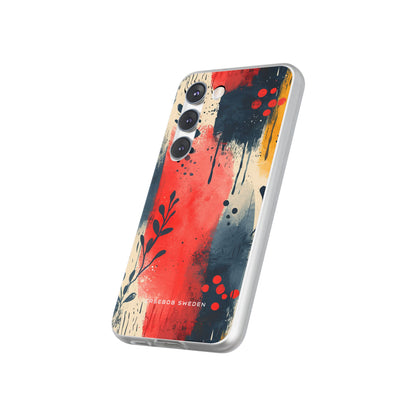 Vibrant Floral Energy Samsung S23 - Flexi Phone Case