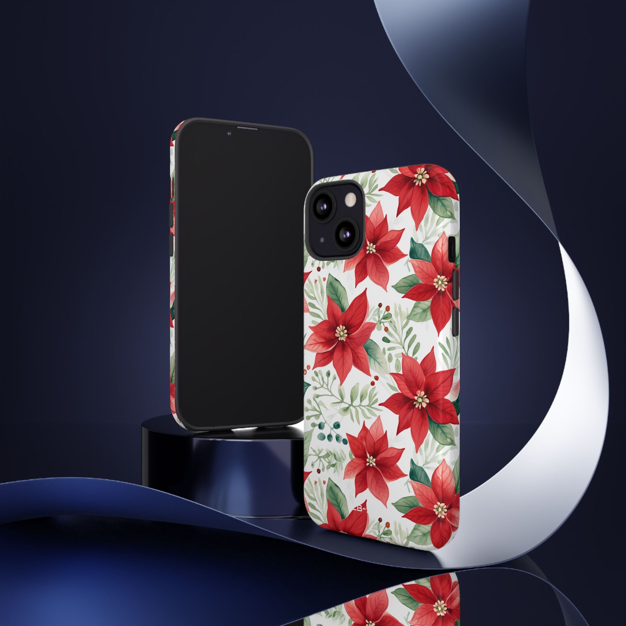 Poinsettias Bloom Bright - iPhone Case