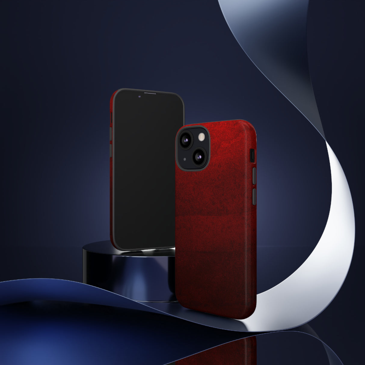 Grunge Red - Protective Phone Case