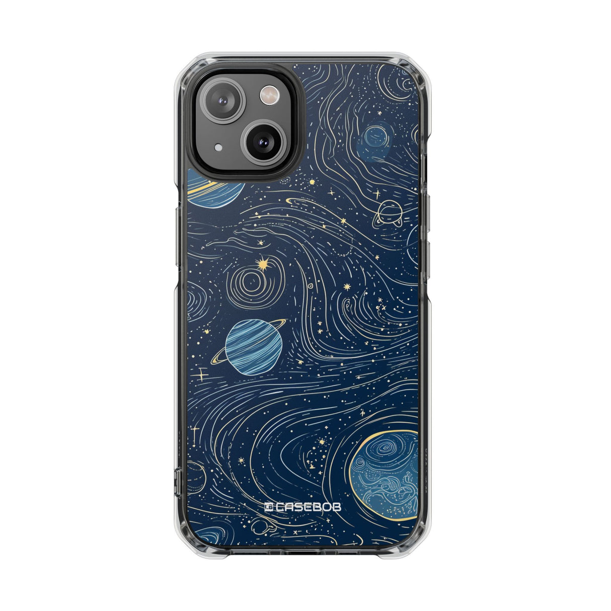 Cosmic Whimsy - Phone Case for iPhone (Clear Impact - Magnetic)