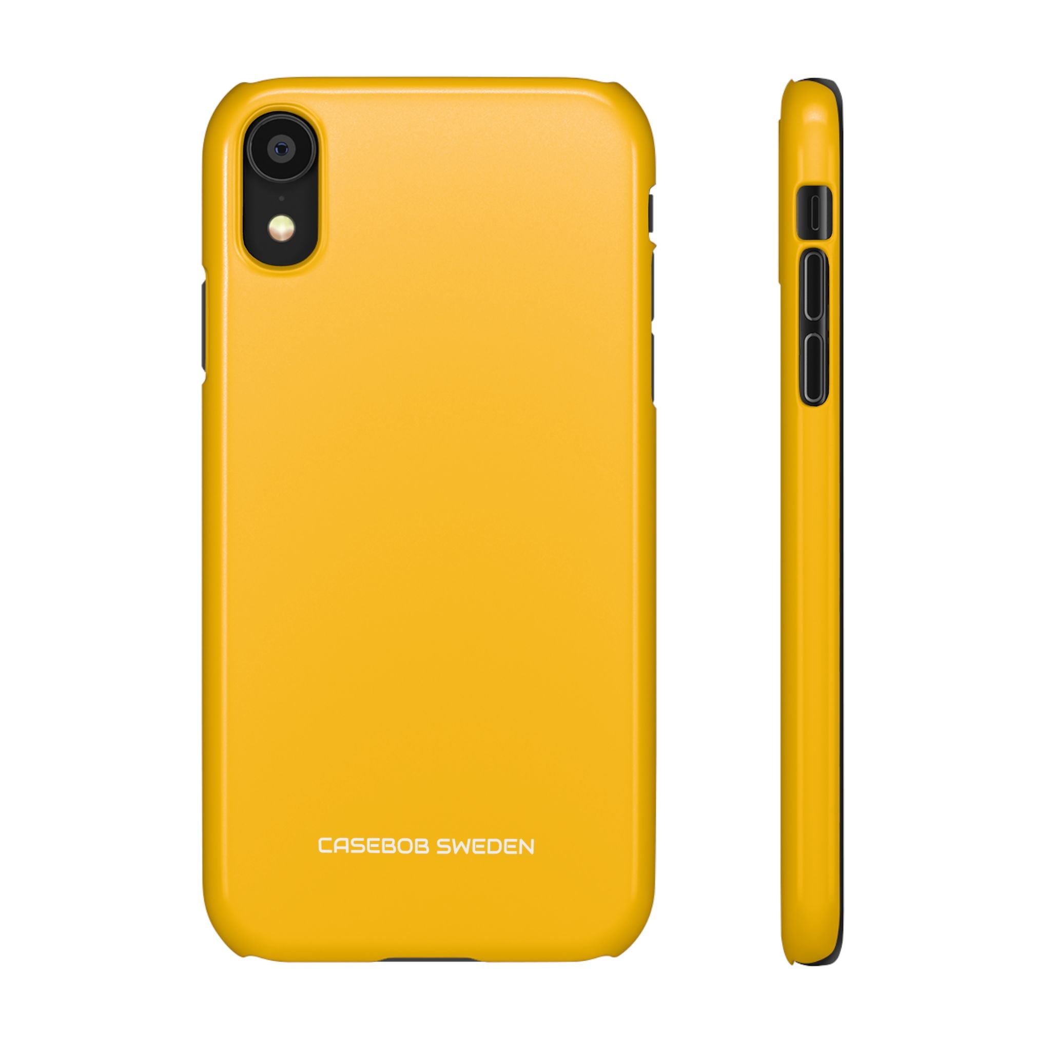 Amber Yellow - Slim iPhone X Phone Case