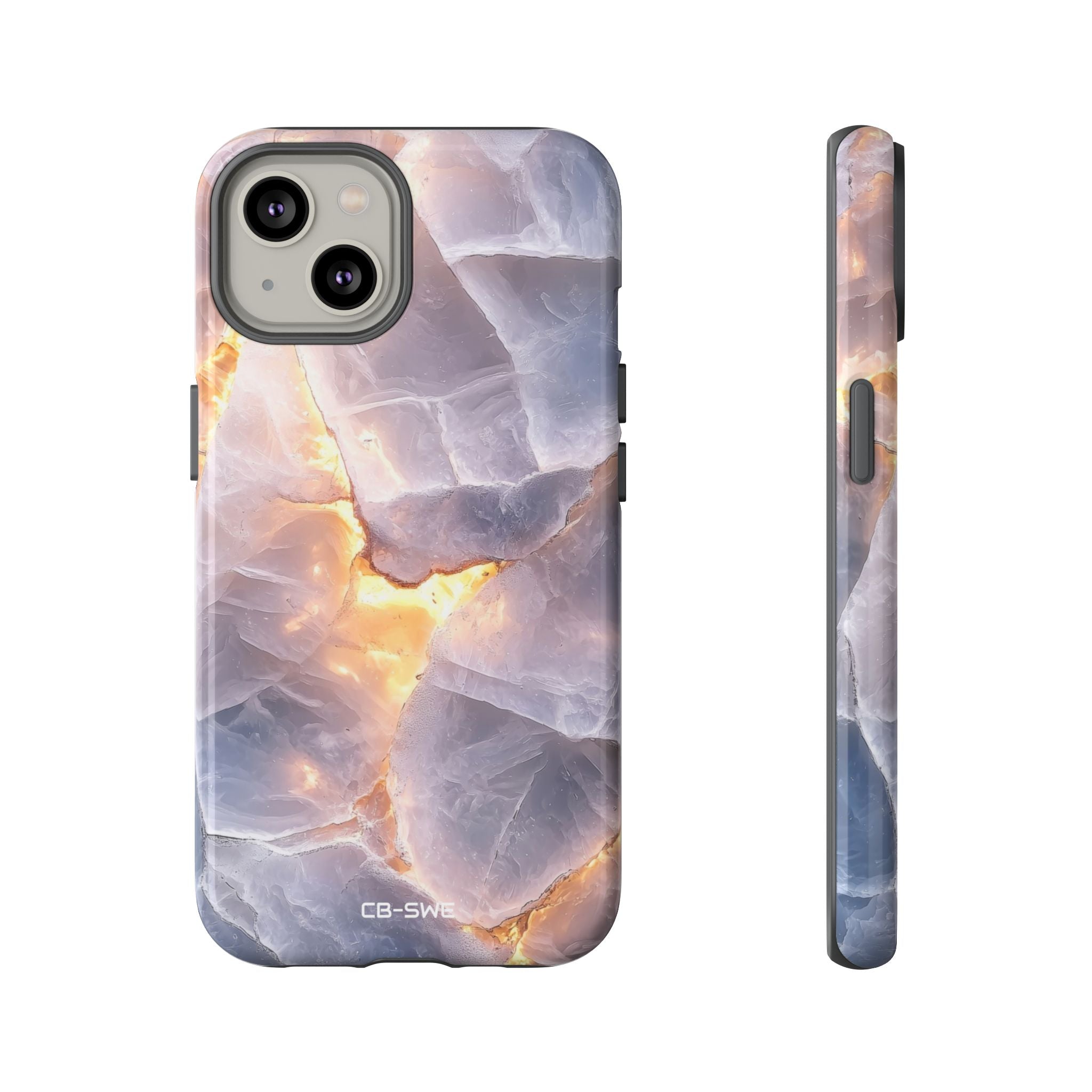 Glowing Stone Fragments - iPhone Case
