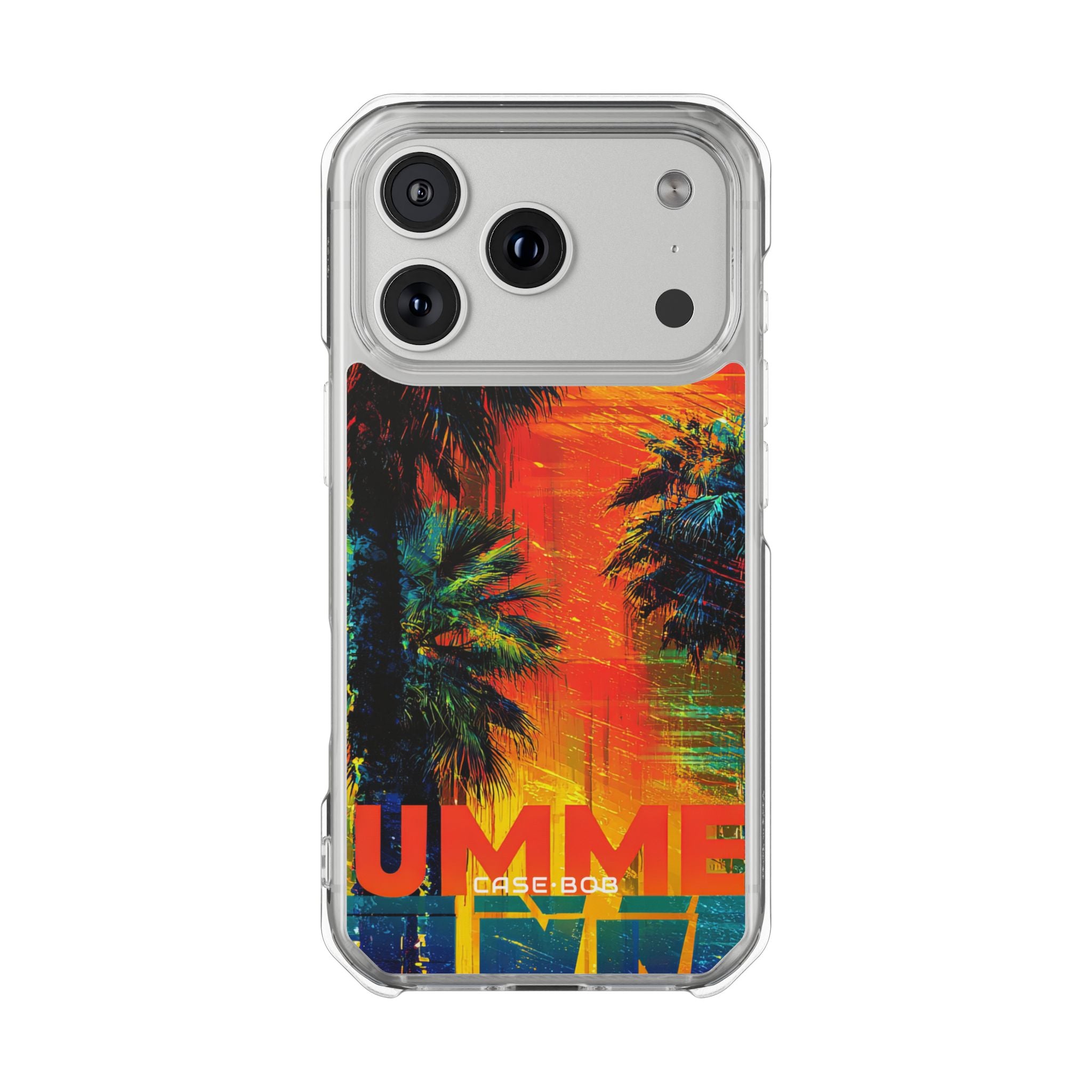 Sunset Palms iPhone 17 Pro Cover - Impact