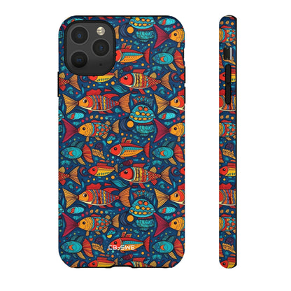 Fish Dance Joyfully - iPhone Case