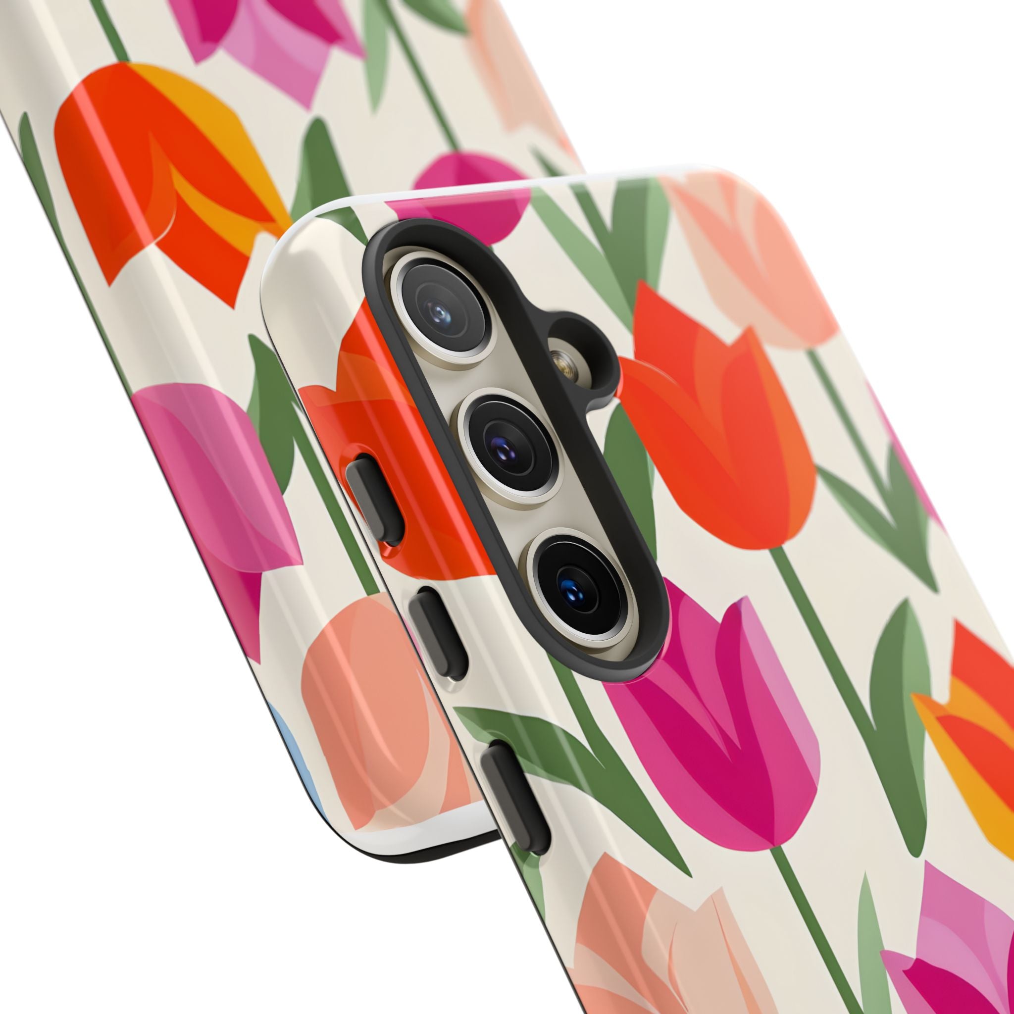 Tulip Harmony Green Samsung S24 Case - Tough