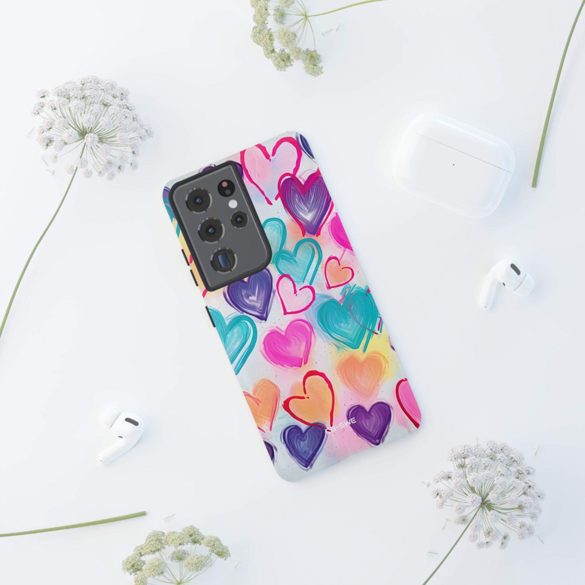 Hearts Dance Playfully - Samsung Case
