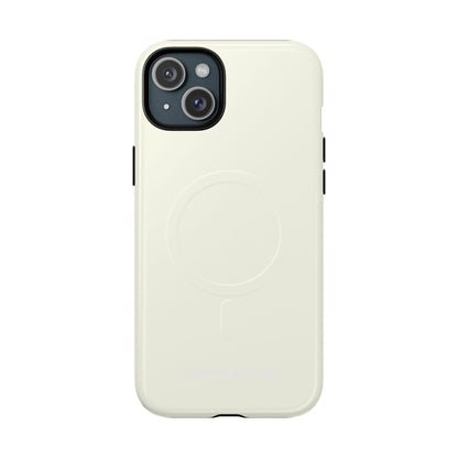 Ivory White - Tough + MagSafe® iPhone 15 Phone Case