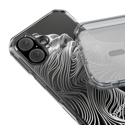Fluid Face Lines iPhone 16 - Impact Clear+