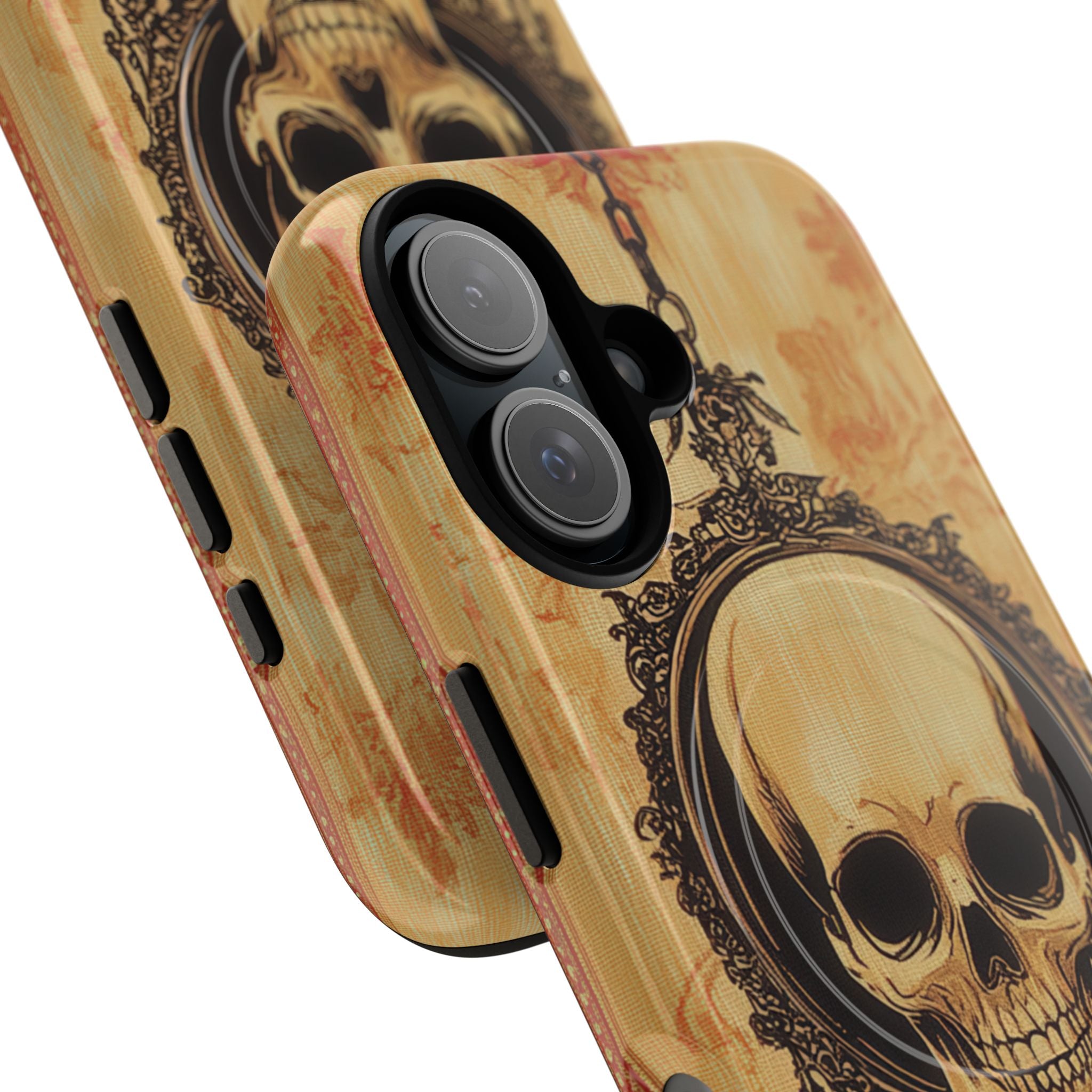 Gothic Skull Elegance iPhone 16 | Tough+ Phone Case