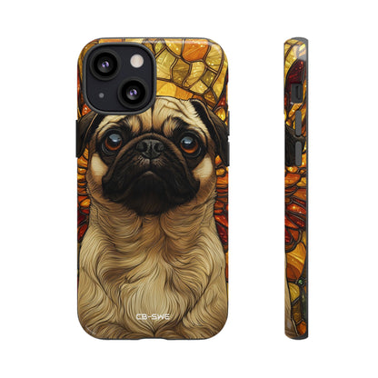 Pug Soars Brightly - iPhone Case