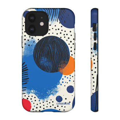 Blue Tranquil Geometry - Protective Phone Case