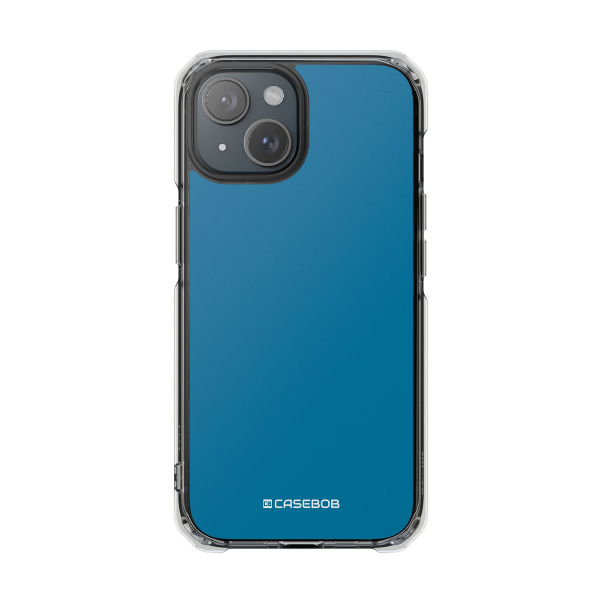 Cg Blue | Handyhülle für iPhone (Clear Impact Case – magnetisch)