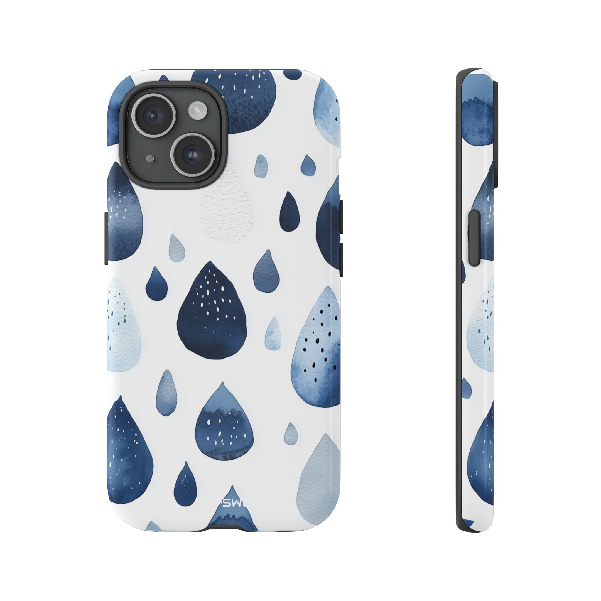 Droplets Flow Softly - iPhone Case