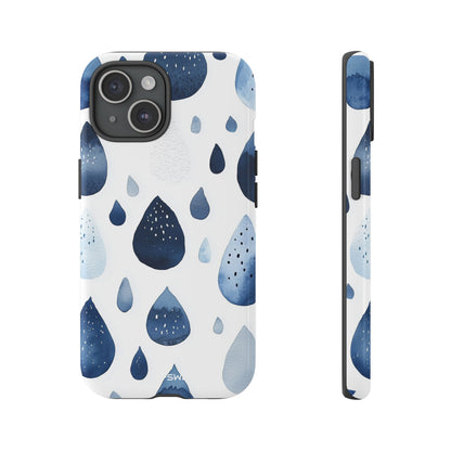Droplets Flow Softly - iPhone Case