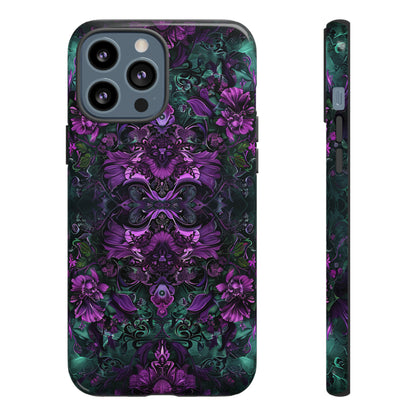 Baroque Floral Gothic - Protective Phone Case