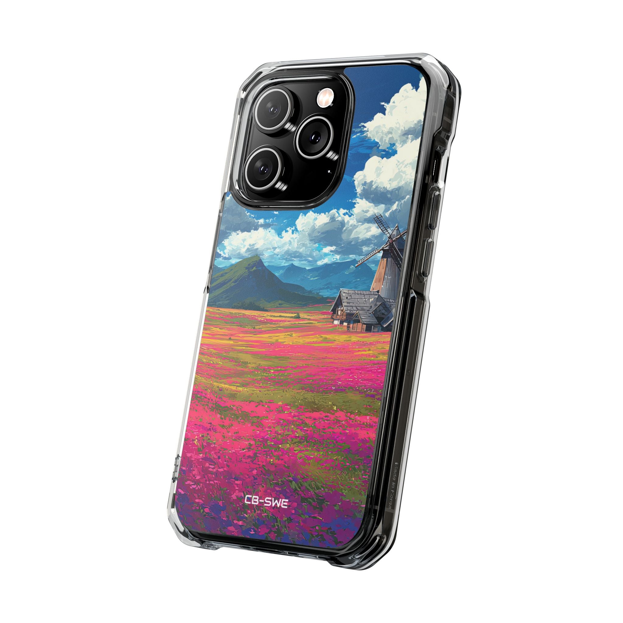 Impressionistic Summer Windmill iPhone Case - Impact