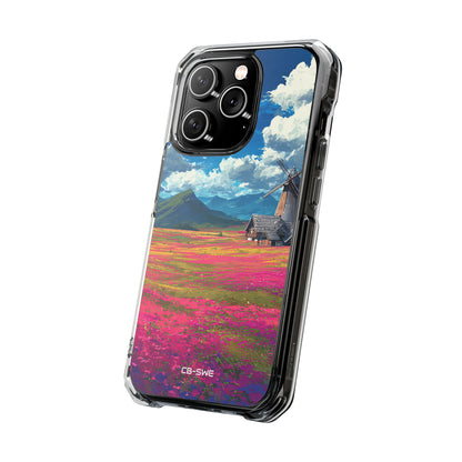 Impressionistic Summer Windmill iPhone Case - Impact