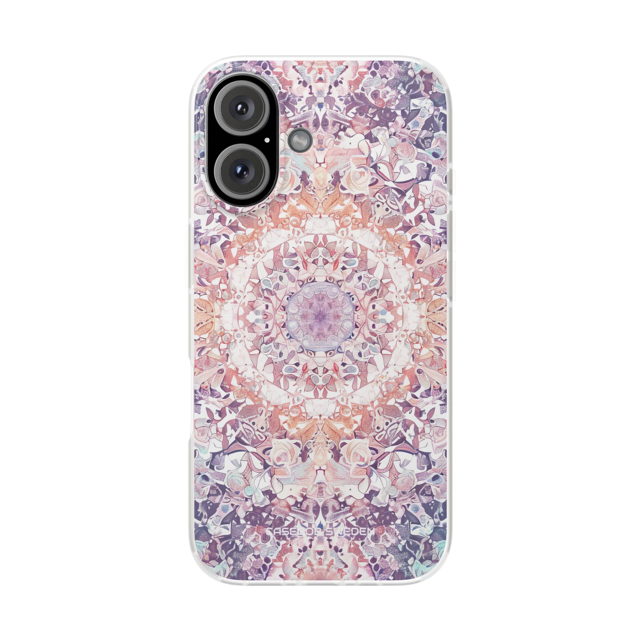 Purple Pink Mandala - Flexi iPhone 16 Phone Case