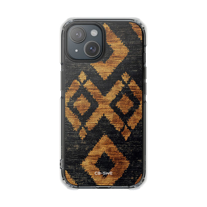 Diamond Shapes Intertwine iPhone Case - Impact