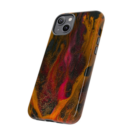 Bon Fire Ink Art iPhone Case (Protective) Phone Case