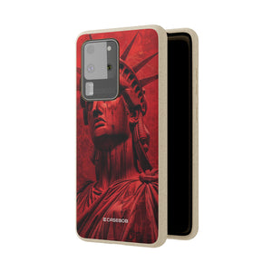 Red Liberty Revolution | Biodegradable Phone Case