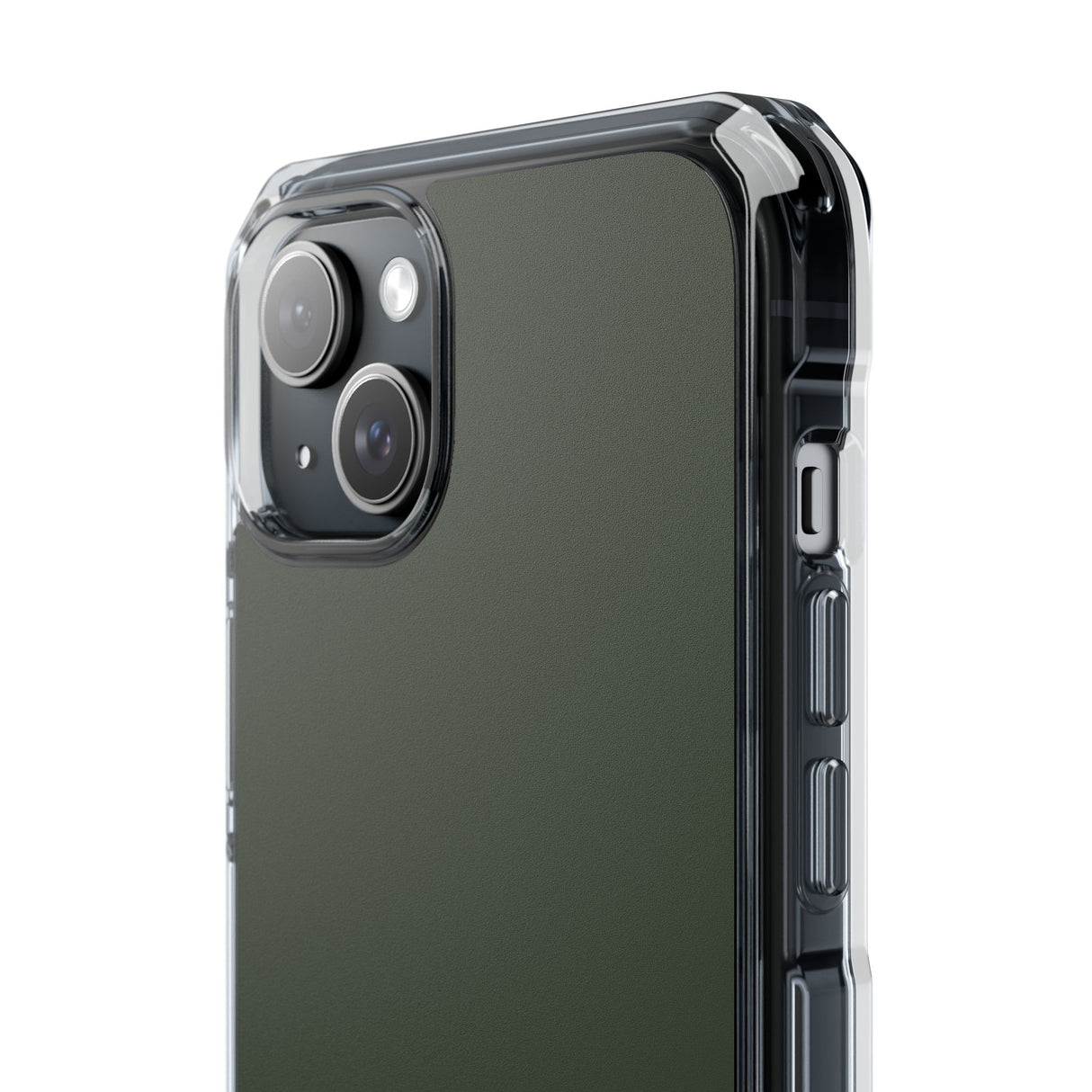 Kombu Green | Handyhülle für iPhone (Clear Impact Case – magnetisch) 