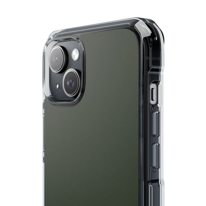 Kombu Green - Clear Impact Case for iPhone