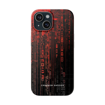 Gradient Cyberflux Network iPhone 15 - Flexi Phone Case