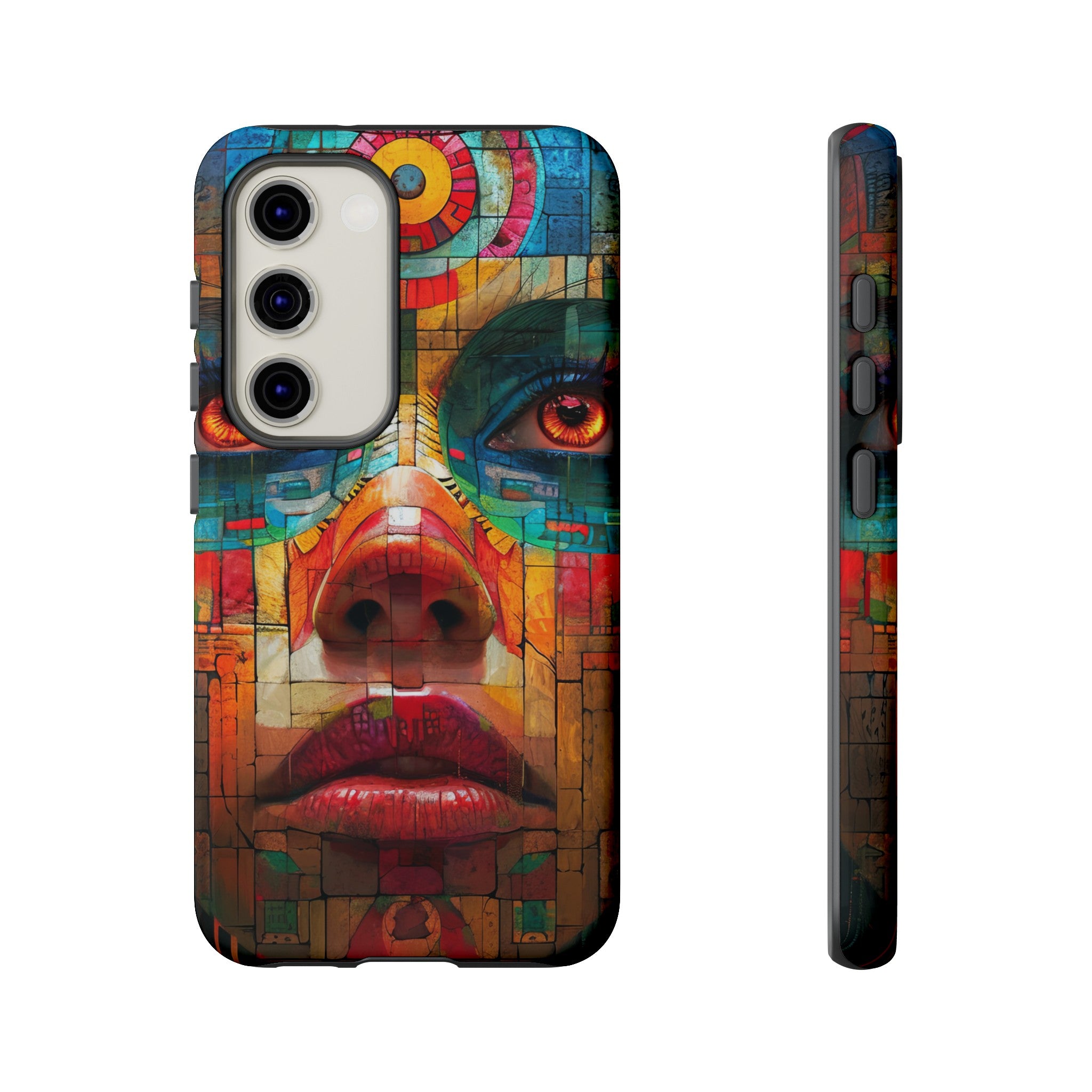 Cultural Geometric Treasures - Protective Phone Case