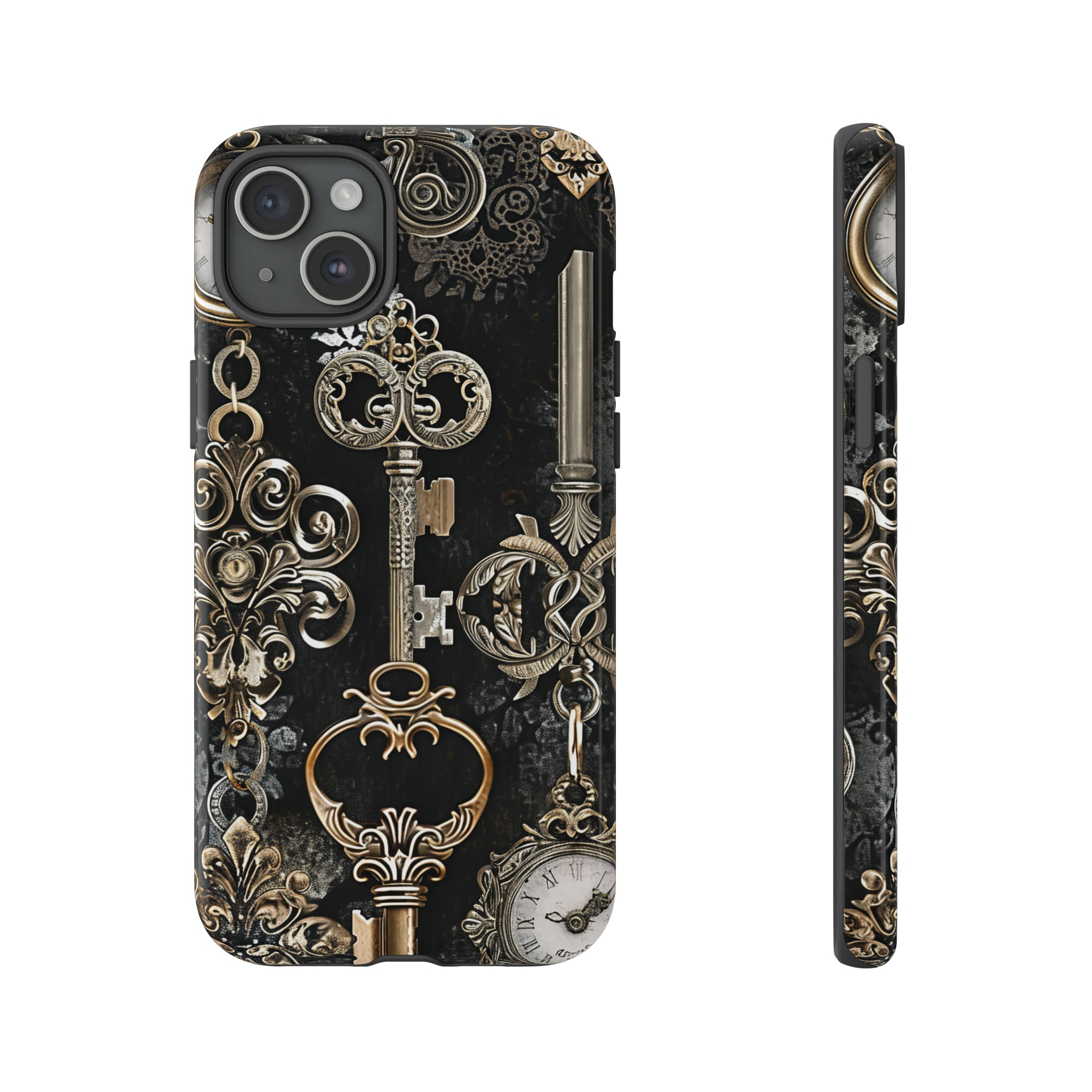 Vintage Love Lockets - Protective Phone Case