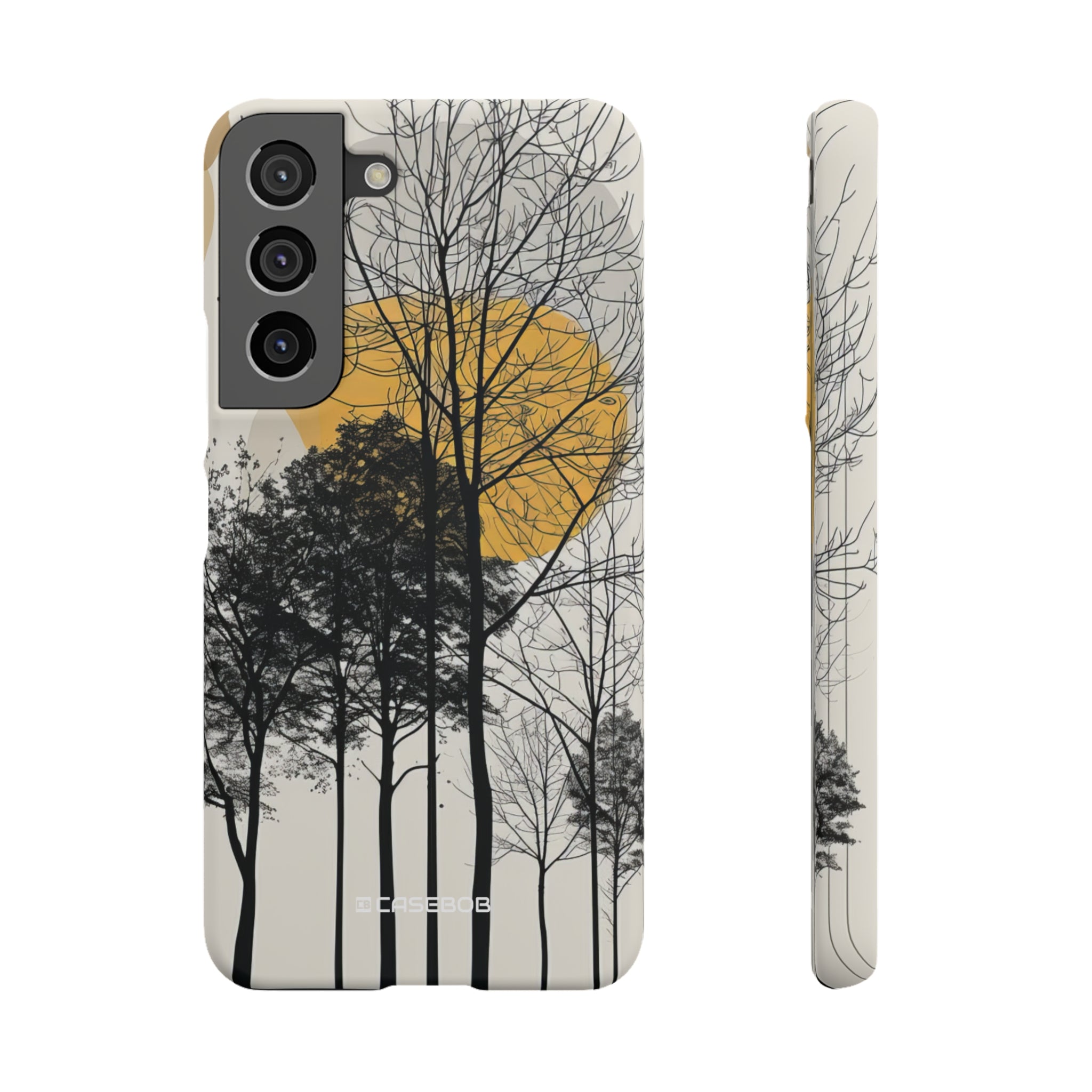 Minimalist Nature Harmony | Slim Phone Case for Samsung