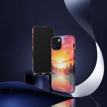 Sunset Reflections Glow - iPhone Case