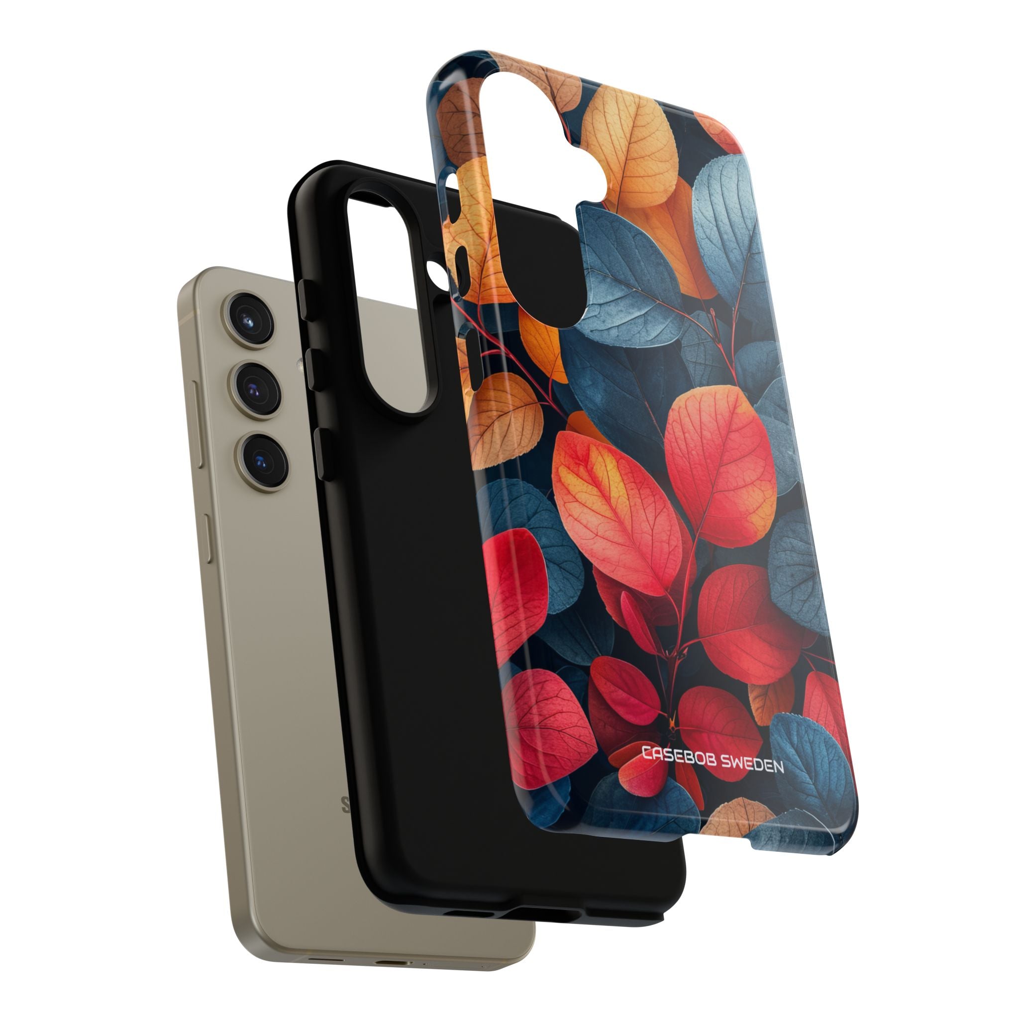 Vibrant Nature Leaves - Tough Samsung S24 Phone Case