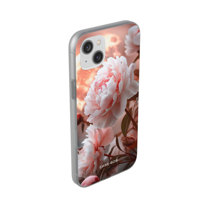 Peony Moonlight iPhone 14 Plus Case - Soft