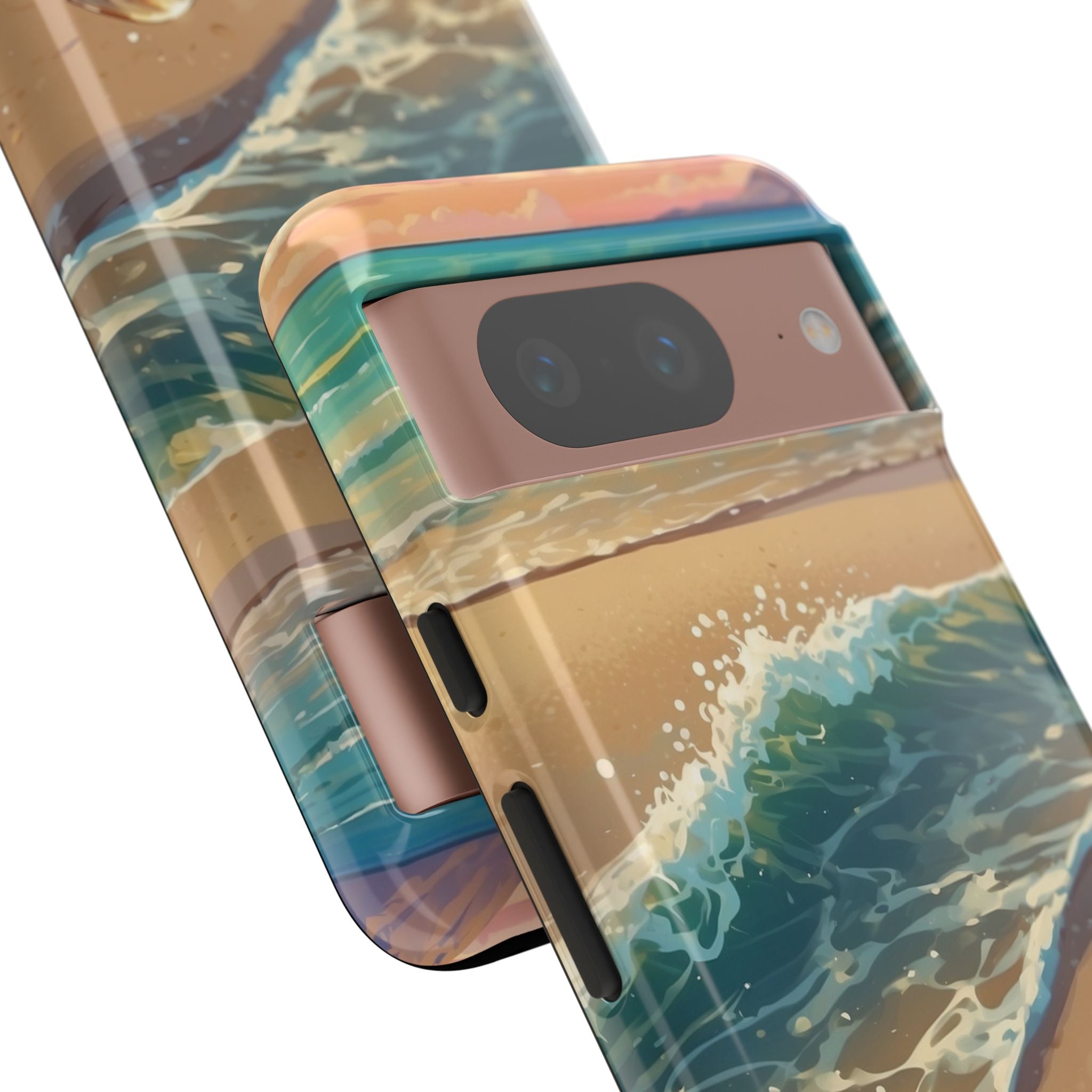 Seashells Kiss Shore - Google Pixel Case