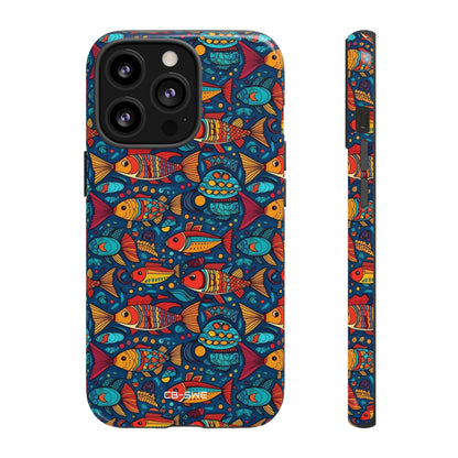 Fish Dance Joyfully - iPhone Case