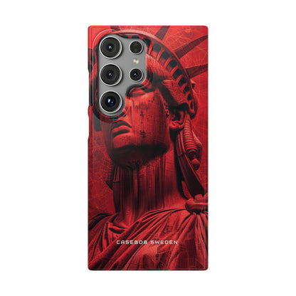 Zen Red Liberty Vision Samsung S24 - Slim Phone Case