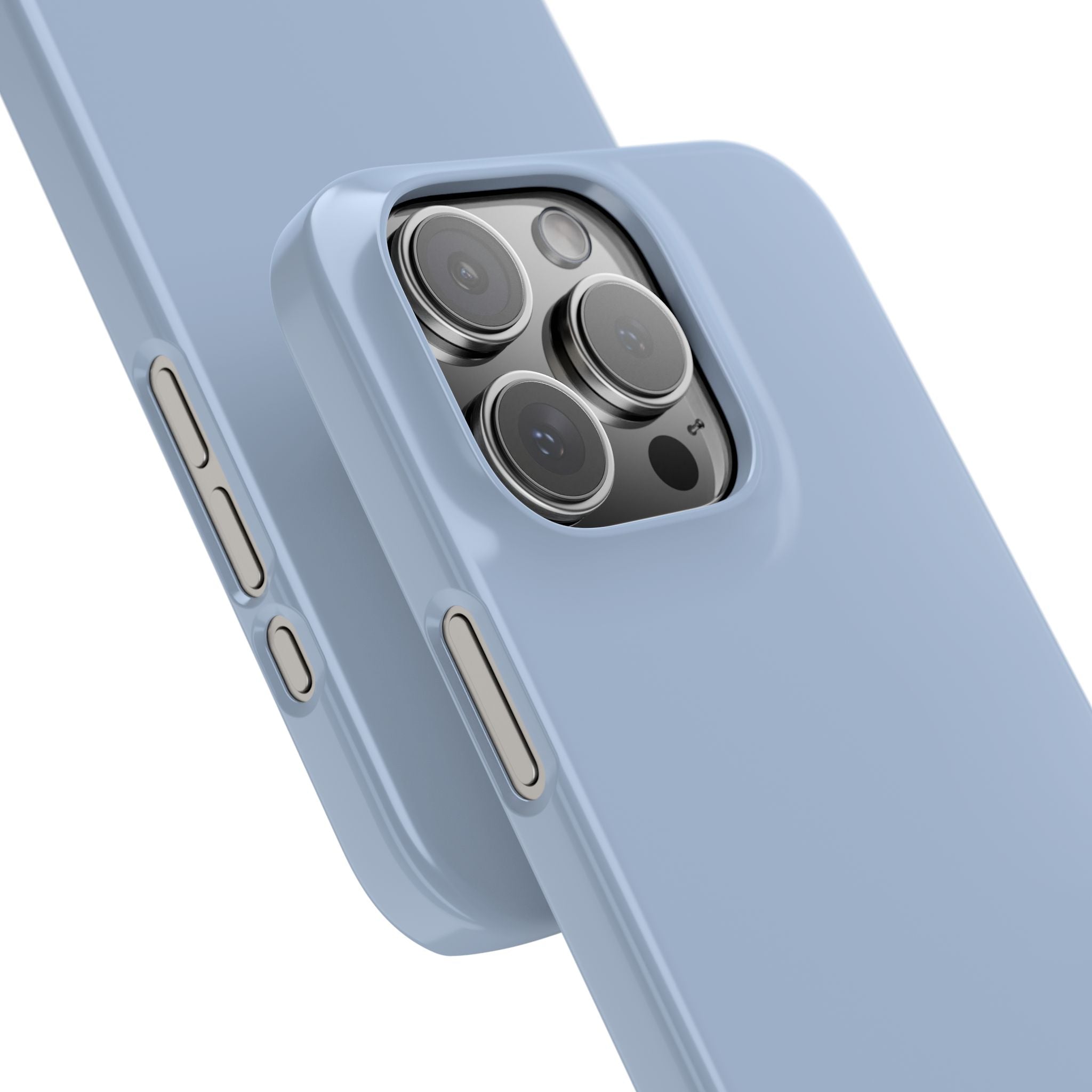 Light Steel Blue iPhone 16 - Slim Phone Case