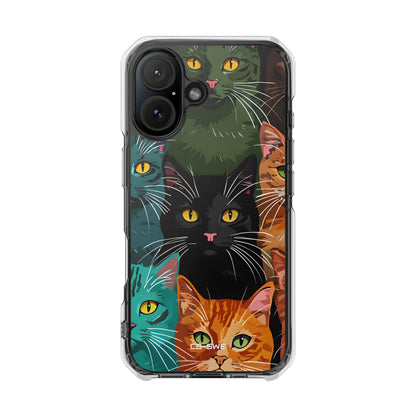 Colorful Cat Charisma iPhone Case - Impact