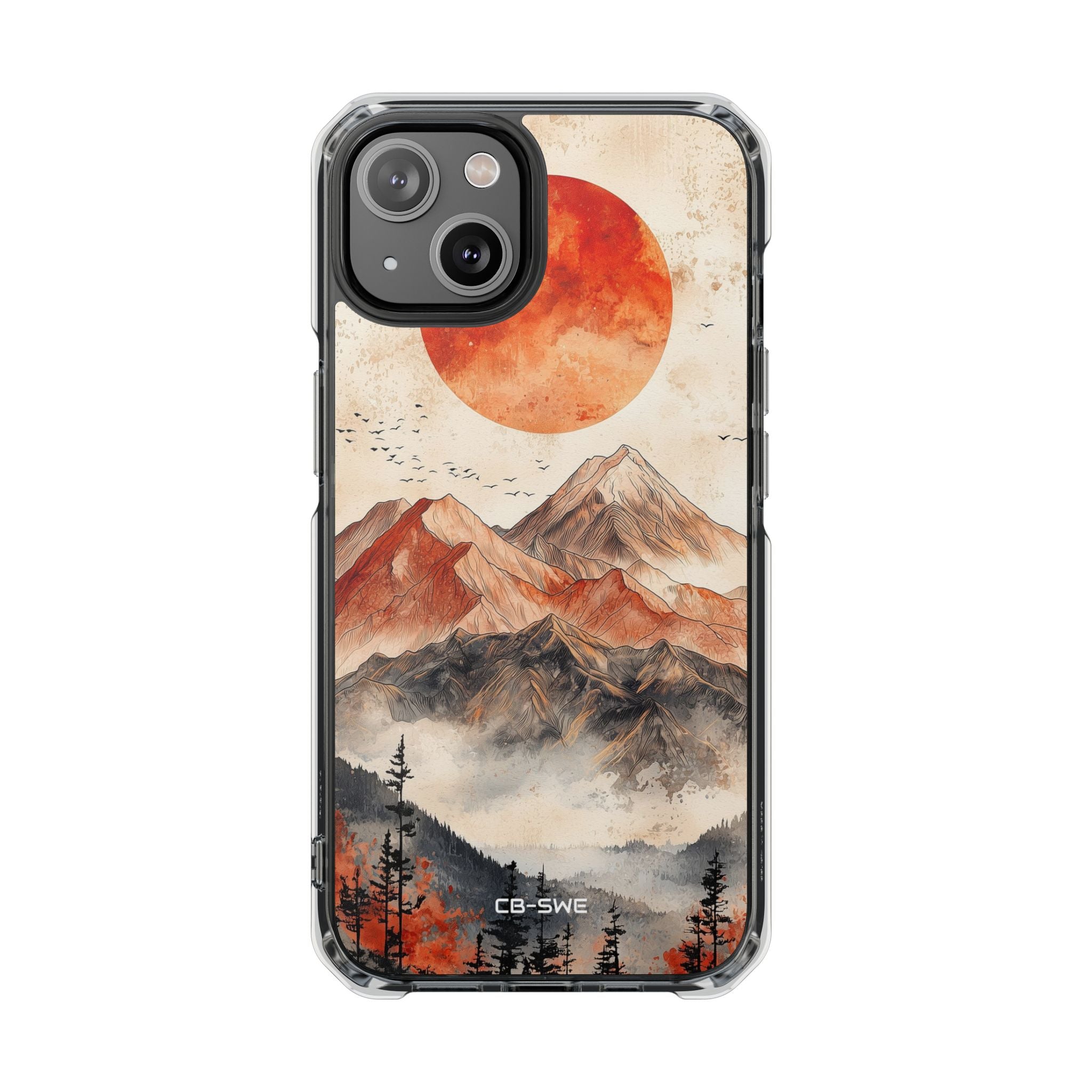 Mountains Greet Sun iPhone Case - Impact
