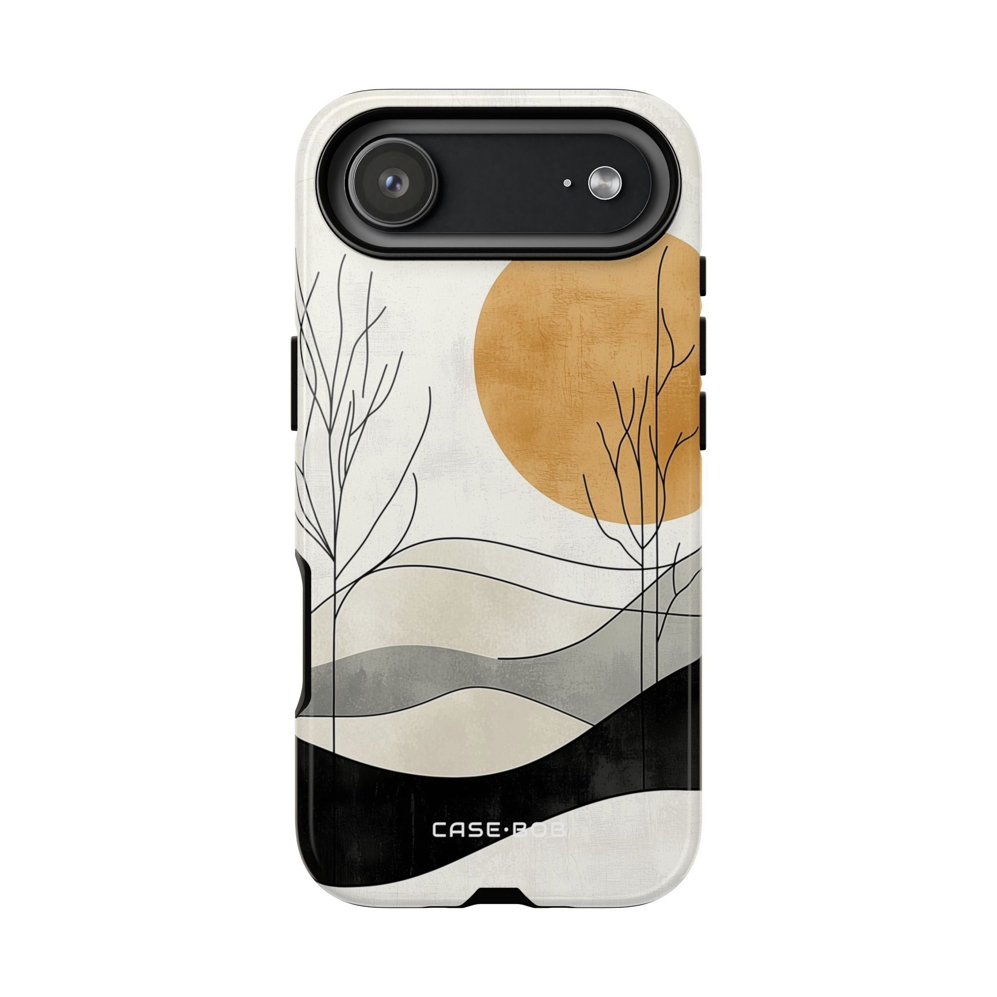 Orange Halo iPhone 17 Air Case - Tough