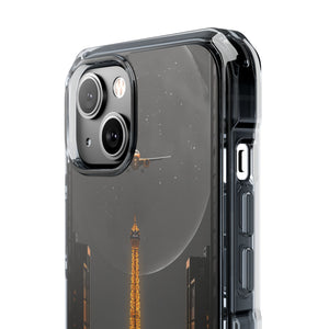 Futurist Paris - Phone Case for iPhone (Clear Impact - Magnetic)