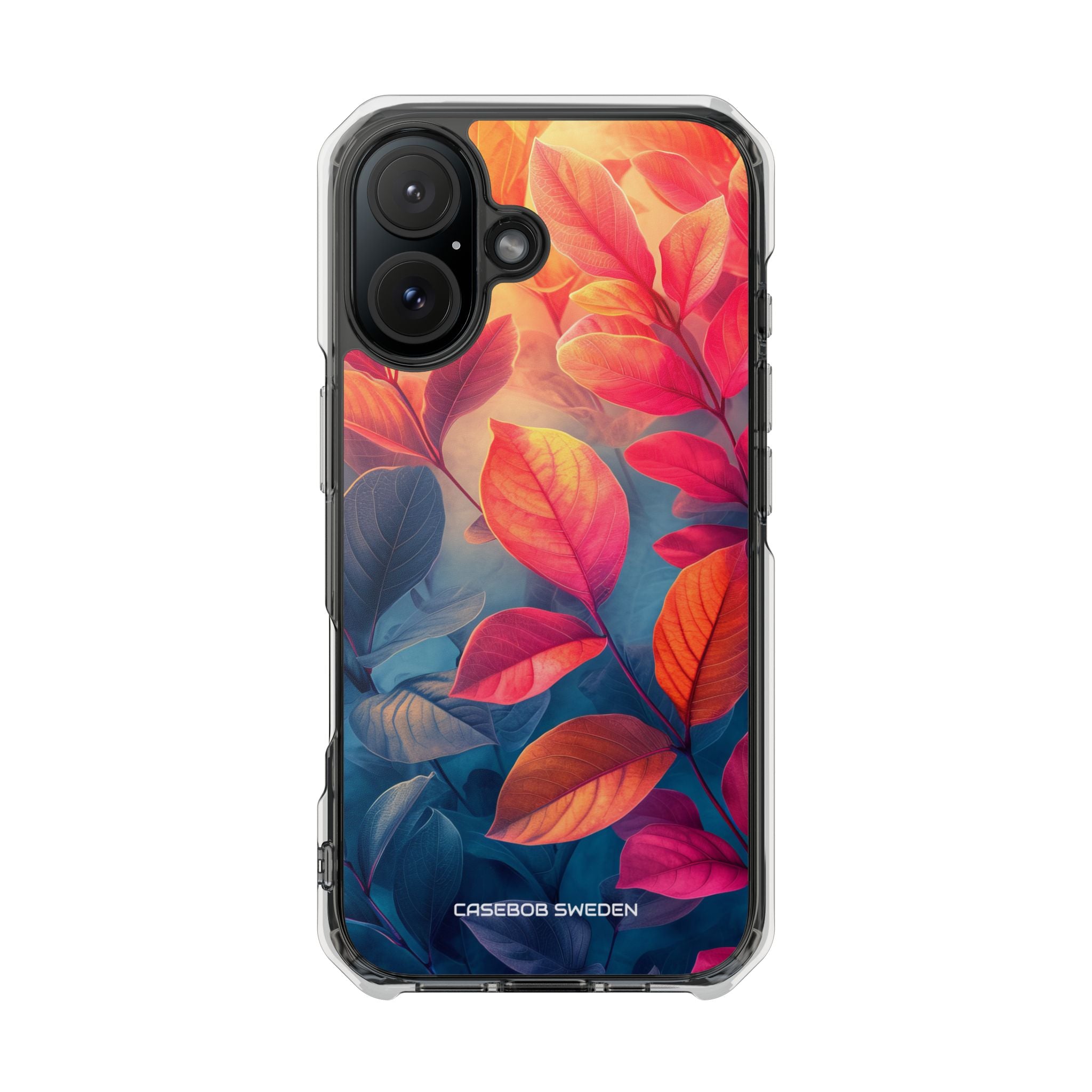 Red Blue Nature - Clear Impact iPhone 16 Phone Case