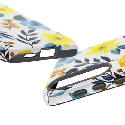 Golden Bloom Samsung S25 Case - Tough