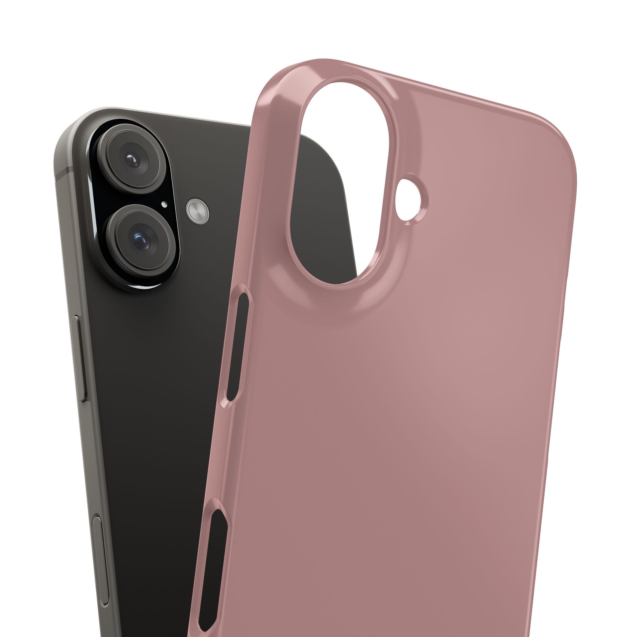 Rosy Brown iPhone 16 - Slim Phone Case