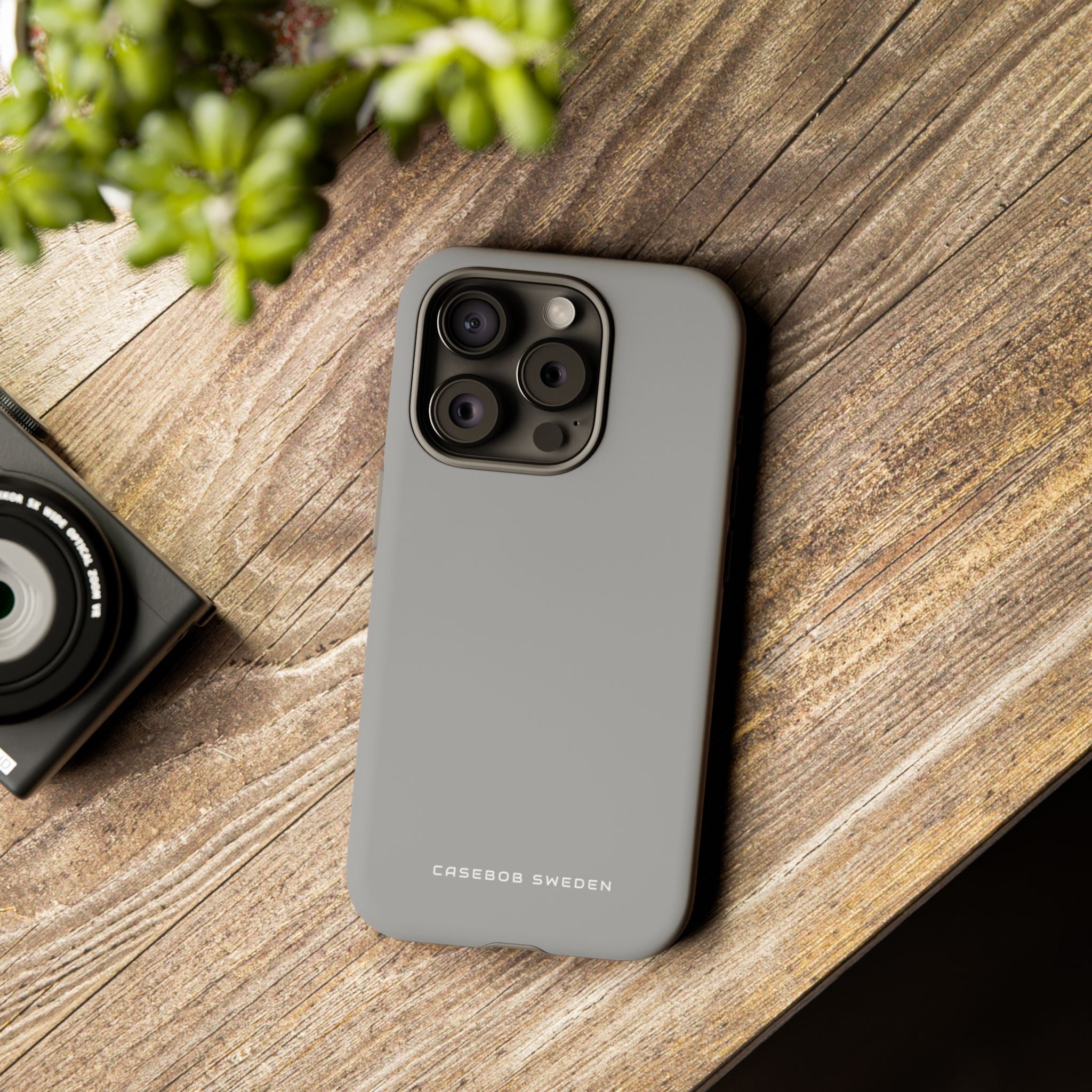 Dark Gray iPhone 15 - Tough Phone Case